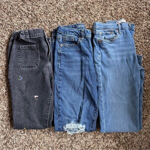 Girls Bundle Levi’s plus‎ Cat & Jack Jeans Size 14 EUC 3 Pairs